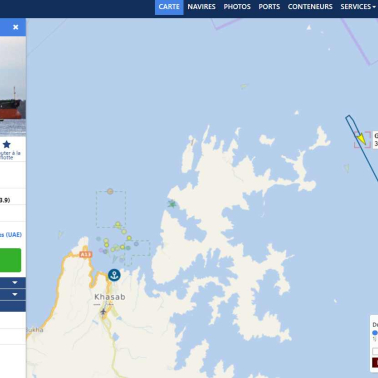 Les navires font demi-tours ...