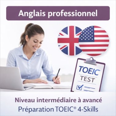 PARLER l’ANGLAIS PROFESSIONNEL (intermédiaire à avancé) - 40h