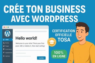 Création de son site d'entreprise sans code avec WordPress