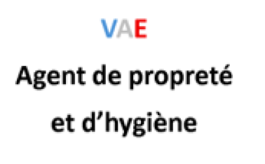 VAE CAP agent de propreté et d'hygiène