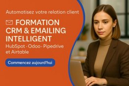 CRM automatisé et IA – HubSpot, Odoo, Pipedrive et Airtable RNCP38368BC02
