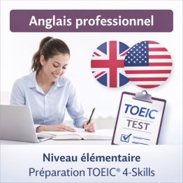 PARLER L’ANGLAIS PROFESSIONNEL (élémentaire) - 40h