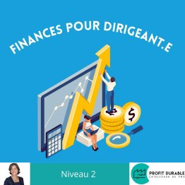 Gestion et finance pour dirigeant.e d'entreprise - Niveau 2