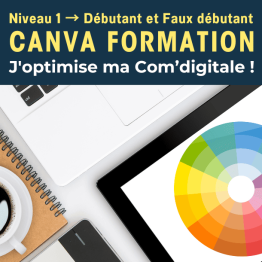 Canva - Niveau 1 : J'optimise ma com'digitale !