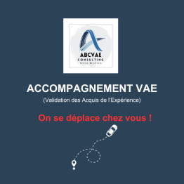 ACCOMPAGNEMENT VAE "À VOTRE DOMICILE" (sur tous les diplômes)