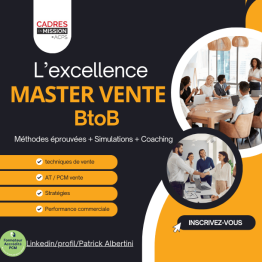 Master Vente : Stratégies, Communication et Closing d’Excellence